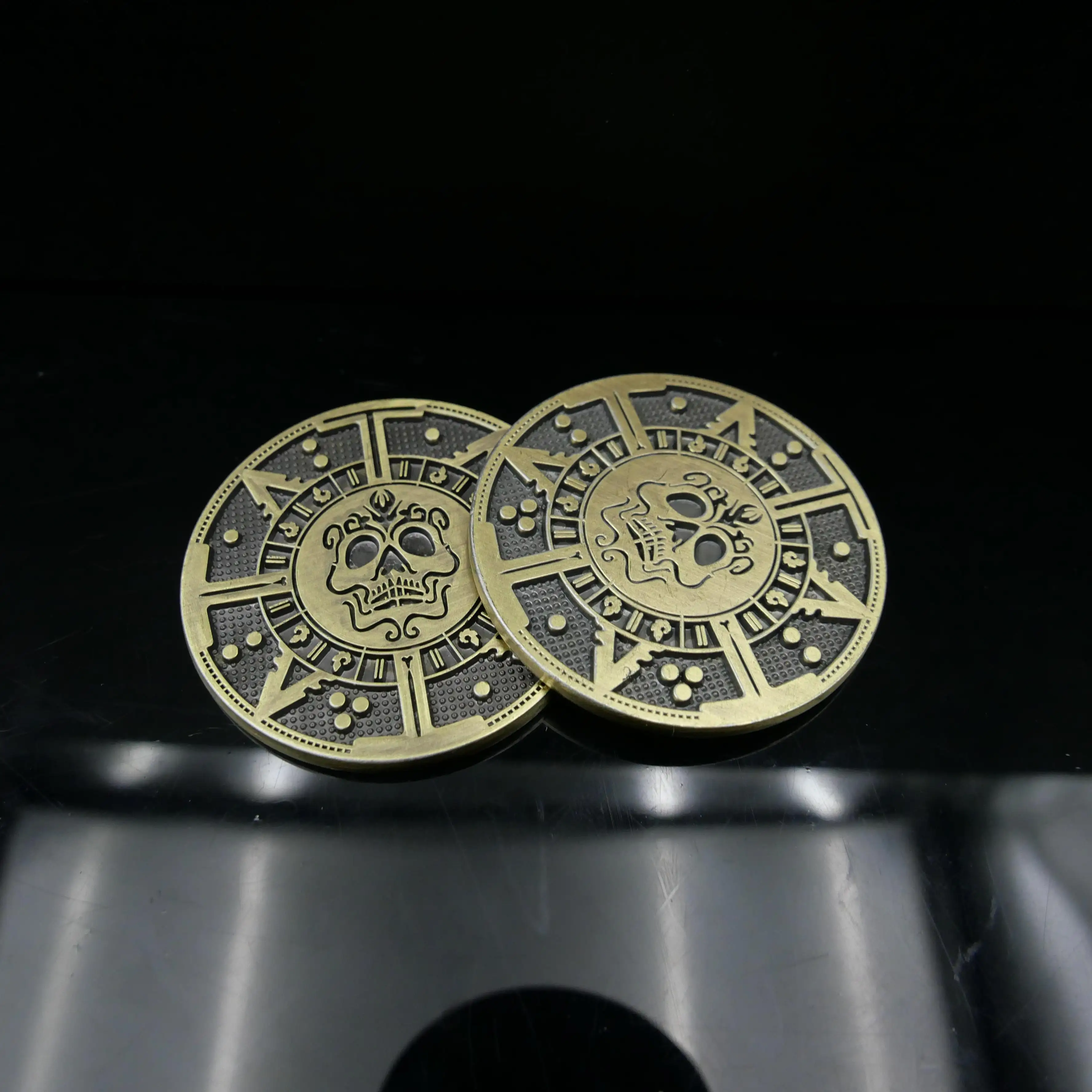 No MOQ Custom 3D in lega di zinco in ottone per sfida di monete da collezione personalizzate con oggetti in metallo privati