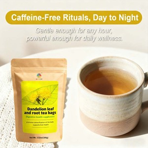 タンポポの葉と根の茶ODMバッグ 消化器系の健康をサポートするバルクサプリメント 肝臓の健康を促進する製品 - Product Image 6