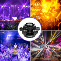 Éclairage de scène professionnel, projecteur à tête mobile 6 bras Bee Eye, 150W LED RGBW, DMX512, laser, lumières de soirée pour discothèque, karaoké