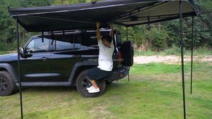 Auvent latéral universel 270 degrés occultant 280g, autoportant, double couche, auvent de <span class=keywords><strong>toit</strong></span> pour voiture 270 pour le tourisme 4x4 - Product Image 5