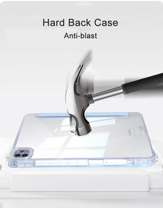 Funda de cuero con soporte plegable en <span class=keywords><strong>Y</strong></span> para <span class=keywords><strong>iPad</strong></span> <span class=keywords><strong>Air</strong></span> Pro 5 6 7 8 9 10th Generation Clear Case 2024 <span class=keywords><strong>MINI</strong></span> 3 4 10,9 11 12,9 13 pulgadas - Product Image 4