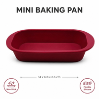 Moule à gâteau rectangulaire en silicone écologique, facile à démouler, compatible four, pour pain, toast, pudding - Fournitures de bricolage pour la maison