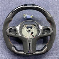 Volant sport en fibre de carbone pour BMW F80 F10 F20 F30 F31 F32 M3 F07 M4 F82 X5 E70 E90, mise à niveau du modèle ancien vers le nouveau modèle