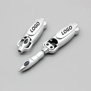 Stylo à bille multifonctionnel créatif et original avec logo personnalisé, jouet anti-stress unisexe en plastique ABS, déformations par rétrécissement - Product Image 2