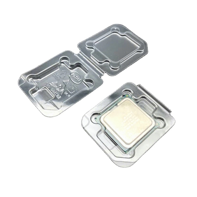 PVC PET Plastic Blister Clamshell Box Packaging for Intel CPU Socket LGA 775 1150 1151 1155 1200