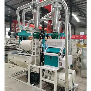 Wheat Flour Mill Machine Price Discount Price Industrial 300kg/h Wheat Flour Mill Plant Machine