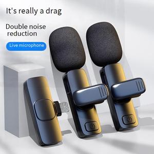 Mini K9 <strong>Usb</strong> <strong>c</strong> Live Stream Noise Reduction Lapel <strong>Mic</strong> Phone Podcast Wireless Lavalier Microphone - Product Image 2
