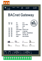 Milesgo prend en charge Modbus MBUS SNMP KNX PLC etc. Protocoles pour passerelle BACnet 4 canaux RS485 Routeur prenant en charge BBMD