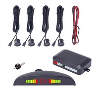 HONGRUI HR-01 DC12V 1W Capteur de stationnement automatique avec affichage LED, 2/4/8 sondes, radar de recul personnalisable, universel, garantie 1 an