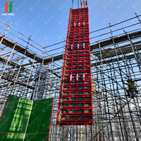 Système de coffrage réglable en acier haute résistance pour la construction de bâtiments en béton, ateliers et sous-sols