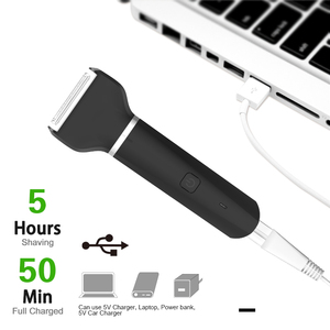 Professional Custom Cordless Portable Reciprocating Foil Shaver IPX7 Waterproof German Operating Language for Men Foil Shaver - Product Image 4