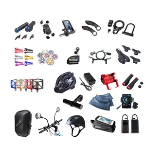 Nieuwe Afbeelding Fietsonderdelen Spiegel Seat Helm Licht Brake Lock Pomp Handschoen Tas Diverse Reparatie Fiets Accessoires E Fiets Accessoires