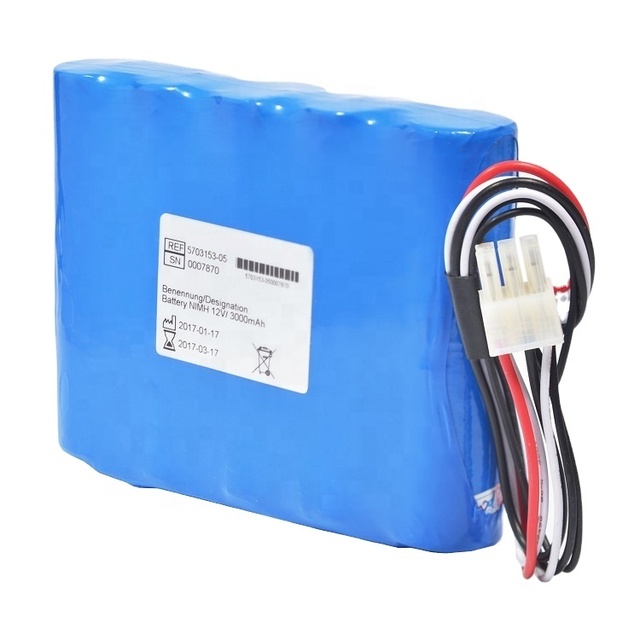 Battery for Dager  5703153-05 5703153-04 5703153-07 5703153-09 OM11759 02271 5703153 for Draeger 12v 3000mAh