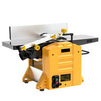 Raboteuse-Dégauchisseuse Électrique 2-en-1 Voran 1800W 9500 tr/min 8 pouces pour le travail du bois, 230V 50Hz, avec 2 lames
