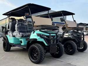 WELIFTRICH Factory Direct Luxury Electric <b>Golf</b> Cart 4+2 6 Seater 72v <b>Battery</b> Voltage Multicolor Options - Product Image 5