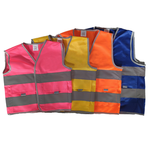 Chất lượng cao <span class=keywords><strong>ANSI</strong></span> Class 2 En ISO 20471 Class 2 Phản Quang không thấm nước lưới an toàn vest áo khoác khả năng hiển thị cao polyester - Product Image 4