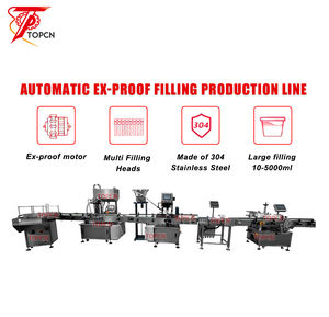 Machine de remplissage de liquide chimique solvant de revêtements plus minces d'<span class=keywords><strong>acétone</strong></span> de white spirit antidéflagrante automatique - Product Image 2