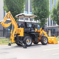 Chargeuse pelleteuse EPA 08-12 Mini pelleteuse 4 en 1 moins chère chargeuse pelleteuse à godet chargeuse pelleteuse diesel de construction municipale Livraison gratuite