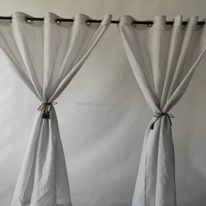 실버 섬유 직물 emf 보호 커튼으로 만든 RFID 차단 emf 커튼 - Product Image 3