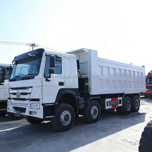 Livraison Gratuite Camion Benne 8X4 12 Roues Neuf Sinotruck Howo Diesel Conduite <span class=keywords><strong>à</strong></span> Gauche - Product Image 1