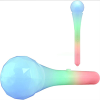 Microphone LED multicolore lumineux activé par le son, jouet clignotant pour fêtes, concerts, jeux d'enfants, Diwali, Ramadan, remise de diplômes, moderne