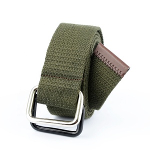 Mode Double D Anneau <span class=keywords><strong>Boucle</strong></span> Hommes Femmes Étudiant Sangle Toile <span class=keywords><strong>Ceinture</strong></span> <span class=keywords><strong>Sans</strong></span> Trous - Product Image 5