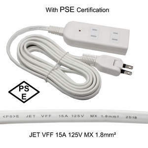 Xoay Cắm 3 Outlet Nhật Bản Dải Năng Lượng Với PSE Chứng Nhận - Product Image 4