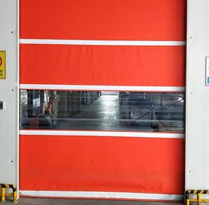 Good <strong>Price</strong> Industrial Dust Proof Warehouse <strong>Rolling</strong> PVC High Speed <strong>Doors</strong> High Speed Roller Shutter <strong>Door</strong> - Product Image 2