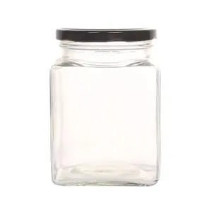 Grosir Botol Selai Mini Honey Jar 4Oz Bening 100Ml Stoples Kaca dengan Tutup Ulir