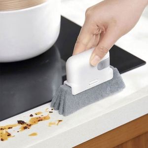 2-in-1 Multifunctional Hand Held Eco-friendly Groove Cleaning Tool Scourer <b>Window</b> Gap Cleaning <b>Brush</b> Durable Hard-to-reach Areas - Product Image 3