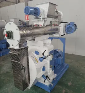 चीन कारखाने पशु पोल्ट्री पशु चिकन पशुधन फ़ीड और गाय के लिए मछली फ़ीड गोली बनाने की मशीन/पोल्ट्री फीड गोली मशीन
