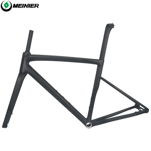 Cadre de vélo de course en carbone 700C ultraléger avec freins à disque, compatible pneus 32C et patte de dérivation UDH - Product Image 1