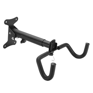 Support mural télescopique YS pour vélo de montagne, double crochet de suspension réglable pour intérieur, capacité 30 kg, facile à installer - Product Image 2