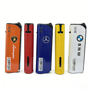 Encendedor de <span class=keywords><strong>Gas</strong></span> Metálico Recargable Moderno, Resistente al Viento, para Fumar Cigarros, Campamento, Fiestas, Uso en Exteriores, Ecológico y Duradero - Product Image 4