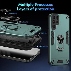 Protección de cámara de succión magnética soporte de anillo de Metal cubierta a prueba de golpes para Samsung Galaxy S25/A80/S10E/M55/A22/J4/J2/Note 10/9/4 - Product Image 5