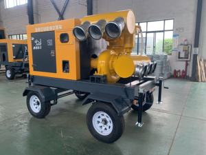 מכונת משאבת מים עם זרימה מעורבת של מנוע דיזל בוצה להשקיה חקלאית - Product Image 5