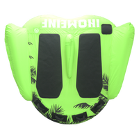 Tube de jet ski pour 2/3/4 personnes Wow Tube remorquable Great Big Mable Water Tubes Tirez derrière les flotteurs de bateau pour les sports nautiques Surf