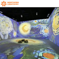 Projection laser interactive Immersive de mur/plancher de grand écran pour l'exposition