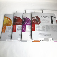 Boîte d'expédition en carton ondulé personnalisée pour microphone, téléphone, matériel de minage, emballage postal avec impression de logo
