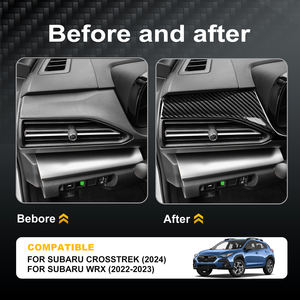 Fibra de Carbono Real para <span class=keywords><strong>Subaru</strong></span> Crosstrek <span class=keywords><strong>Impreza</strong></span> <span class=keywords><strong>2024</strong></span> <span class=keywords><strong>WRX</strong></span>/<span class=keywords><strong>WRX</strong></span> <span class=keywords><strong>STI</strong></span> 2022 2023 <span class=keywords><strong>2024</strong></span>, Moldura Interior Izquierda del Conductor - Product Image 3