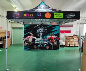 2024 sesuaikan pengalaman luar ruang Anda dengan kanopi tenda Pop-Up bingkai baja kekuatan tinggi