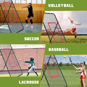 Red de Voleibol Ajustable para Práctica de Lacrosse, Béisbol, Fútbol, <span class=keywords><strong>Tenis</strong></span>, Bateo, Saque, Pase y Remate en el Patio Trasero - Product Image 6