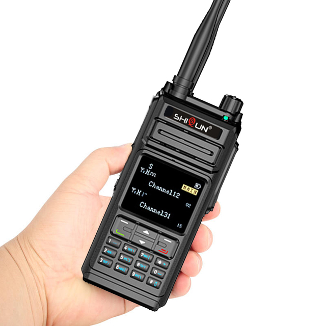 Professional Two Way Radio Digital Walkie Talkie Dual Band Handheld Radios Dmr Digital Radio
