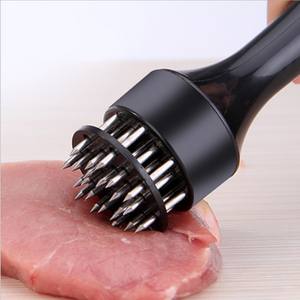 Ablandador de carne <span class=keywords><strong>Aguja</strong></span> de acero inoxidable Ultra Sharp 20 cuchillas Ablandador de carne Herramienta para ablandar pollo Carne Bistec <span class=keywords><strong>Ternera</strong></span> y Po - Product Image 2