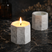 Bougie parfumée de luxe en cire de soja avec une durée de combustion longue et un parfum haut de gamme pour la décoration de la maison et les cadeaux