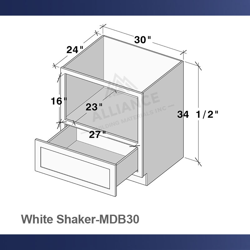 Shaker-MDB30ขาว