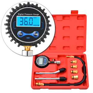 Kit Tester Digitale per Compressione Cilindri Auto, Moto e Motori a Benzina - Product Image 1