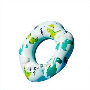 Bouée gonflable double couche pour bébé 0-3 ans, épaisse, motif dessin animé, jouet <span class=keywords><strong>de</strong></span> <span class=keywords><strong>bain</strong></span>, aide aquatique - Product Image 1