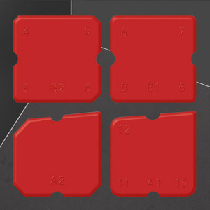 Glue applicator, scraper, glue scraper, glass glue trimming, door and window corner removal, grout sealing tool, - Product Image 1