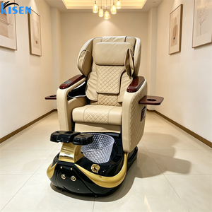 Sillón de Pedicura y Manicura KISEN Moderno y Lujoso para Salón de Belleza, con Spa para Pies con Hidromasaje sin Tuberías, Masaje Corporal Completo - Product Image 5